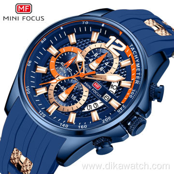 MINI FOCUS New Men's Casual Sports Watch